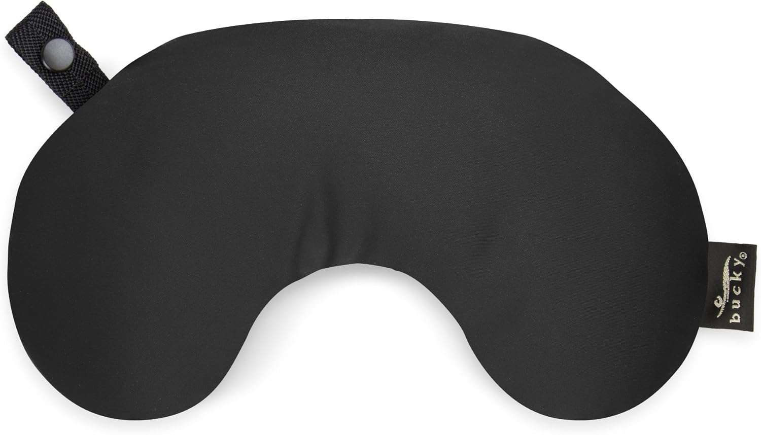 Bucky Travel Neck Pillow with All Natural Filling, Washable & Removable