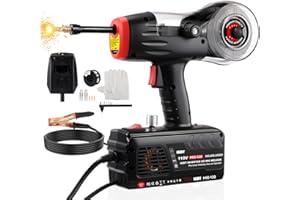 GEARLASSO Handheld MIG Welder Machine 110V, 20-120A Flux Core Portable Welding Machine Portable Flux MIG Welding Machine Gasless MIG Welding Equipment