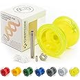 Cheatcode Yoyo by Brandon Vu | Master Fingerspin Tricks | A Responsive & Unresponsive Yo-yo for Kids, Teens & Adults | Great Yo Yo For Beginners | Extra Professional Ball Bearing Kit Included | Offset