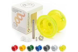 Cheatcode Yoyo by Brandon Vu | Master Fingerspin Tricks | A Responsive & Unresponsive Yo-yo for Kids, Teens & Adults | Great Yo Yo For Beginners | Extra Professional Ball Bearing Kit Included | Offset