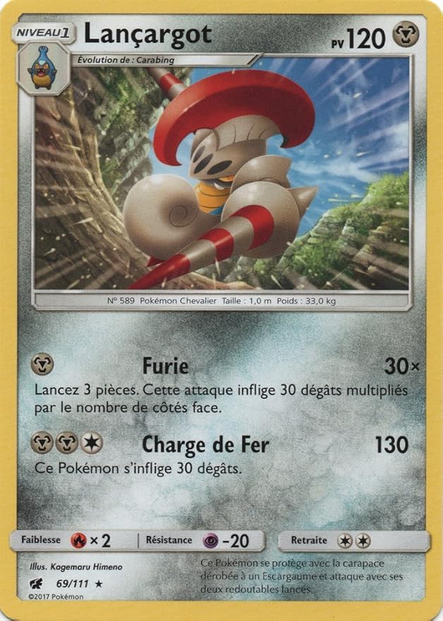 Carte Pokemon Staross 16 111 Rare Soleil Et Lune 4 Sl4 Fr Neuf Pokemon Trading Card Game Toys Hobbies