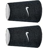 Nike Unisex Adult Swoosh Classic Reversible Doublewide Wristbands