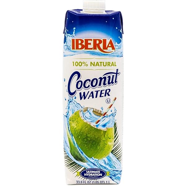 IBERIA COCONUT WATER, 33.8 FL OZ