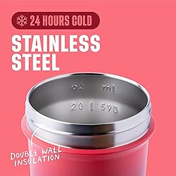 BlenderBottle Sport Sleek Insulated Stainless Steel