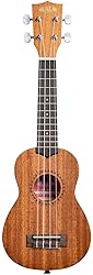 Kala KA-15S Satin Mahogany Soprano Ukulele Bundle