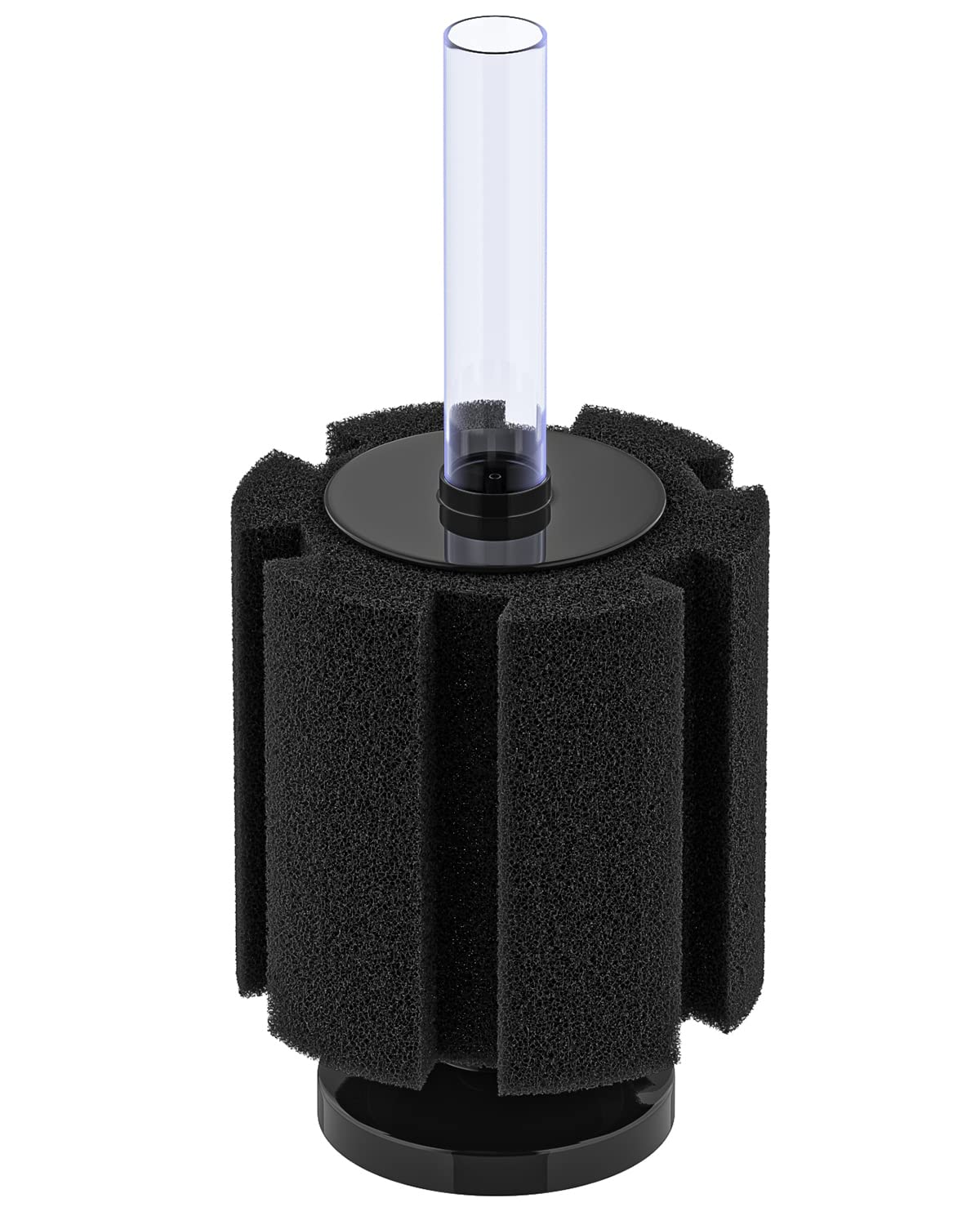 Pawfly Aquarium Large Bio Sponge Filter Quiet Betta Fry Shrimp and Small Fish Foam Filter with Nano Air Stone for Large Fish Tanks up to 570 L