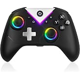 Gamrombo RGB Wireless Controller for Nintendo Switch 2/1/Lite/OLED/PC, Bluetooth Games Controller, Turbo, Macro, 6 Gyro Axis, 4 Vibration Motors, Screenshot
