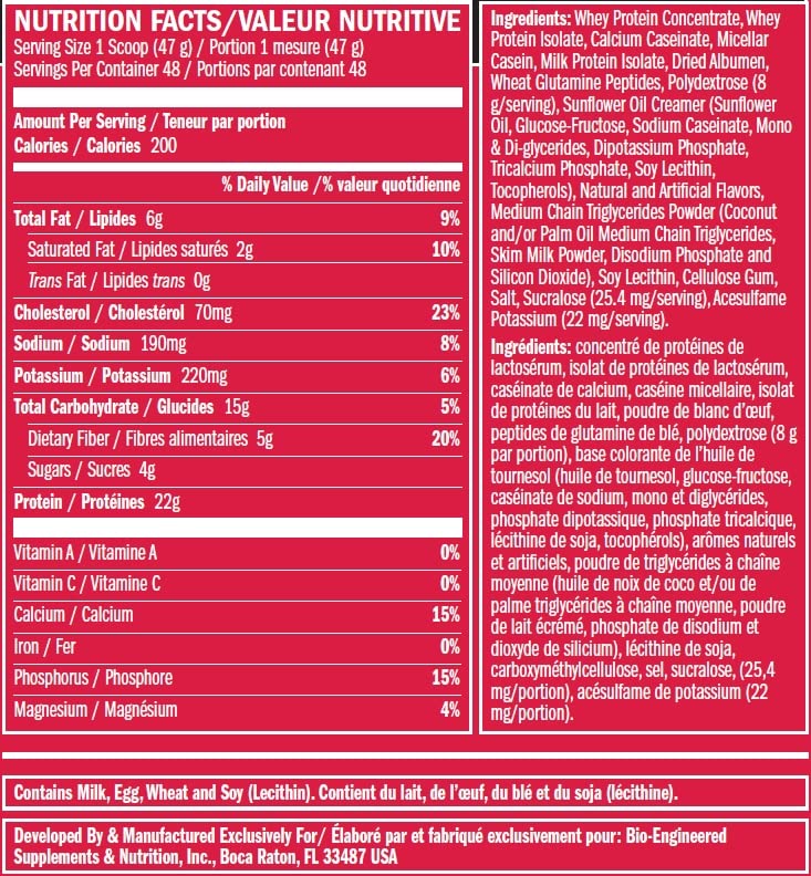 BSN SYNTHA6 Whey Protein Powder, Vanilla Protein Powder with Micellar