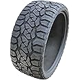 Miletrip TP99 R/T All-Terrain Mud Off-Road Light Truck Radial Tire-33X12.50R20LT 33X12.50X20 33X12.50-20 119Q Load Range F LRF 12-Ply Black Side Wall