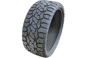 Miletrip TP99 R/T All-Terrain Mud Off-Road Light Truck Radial Tire-33X12.50R20LT 33X12.50X20 33X12.50-20 119Q Load Range F LRF 12-Ply Black Side Wall