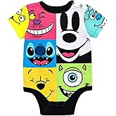 Disney D100 Mickey Mouse Finding Nemo Genie Simba Winnie The Pooh Bodysuit Newborn to Infant
