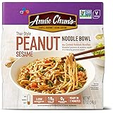 Annie Chun's Peanut Sesame Noodle Bowl | Non-GMO, Vegan, Shelf-Stable, 8.7 Ounce (Pack of 6) | Thai-Style Microwaveable Ready