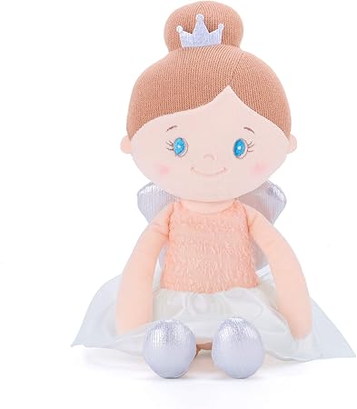 Amazon Gloveleya 赤ちゃんのおもちゃ ぬいぐるみ 布人形 ドリームエンジェルソフトドールキッズおもちゃ人気玩具 ピンク ぬいぐるみ おもちゃ