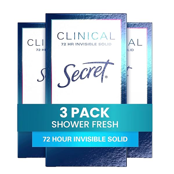 SECRET CLINICAL STRENGTH INVISIBLE SOLID ANTIPERSPIRANT AND DEODORANT...