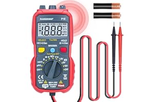RANGERHINO True RMS Digital Multimeter Voltage Tester, Smart Measurement Auto-Ranging Volt Meter, Non Contact Tester Tools, Measures AC/DC Voltage, NCV, Capacitance, Resistance, Diode, Continuity
