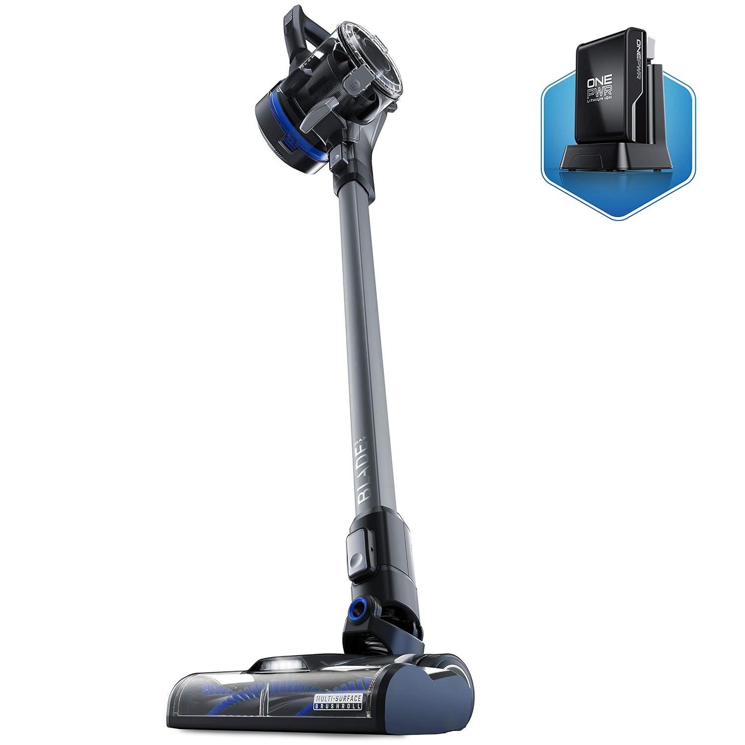 Hoover Onepwr Blade Max High Performance Cordless Stick Vacuum Cleaner Lightweight For Pets Bh53350 Black