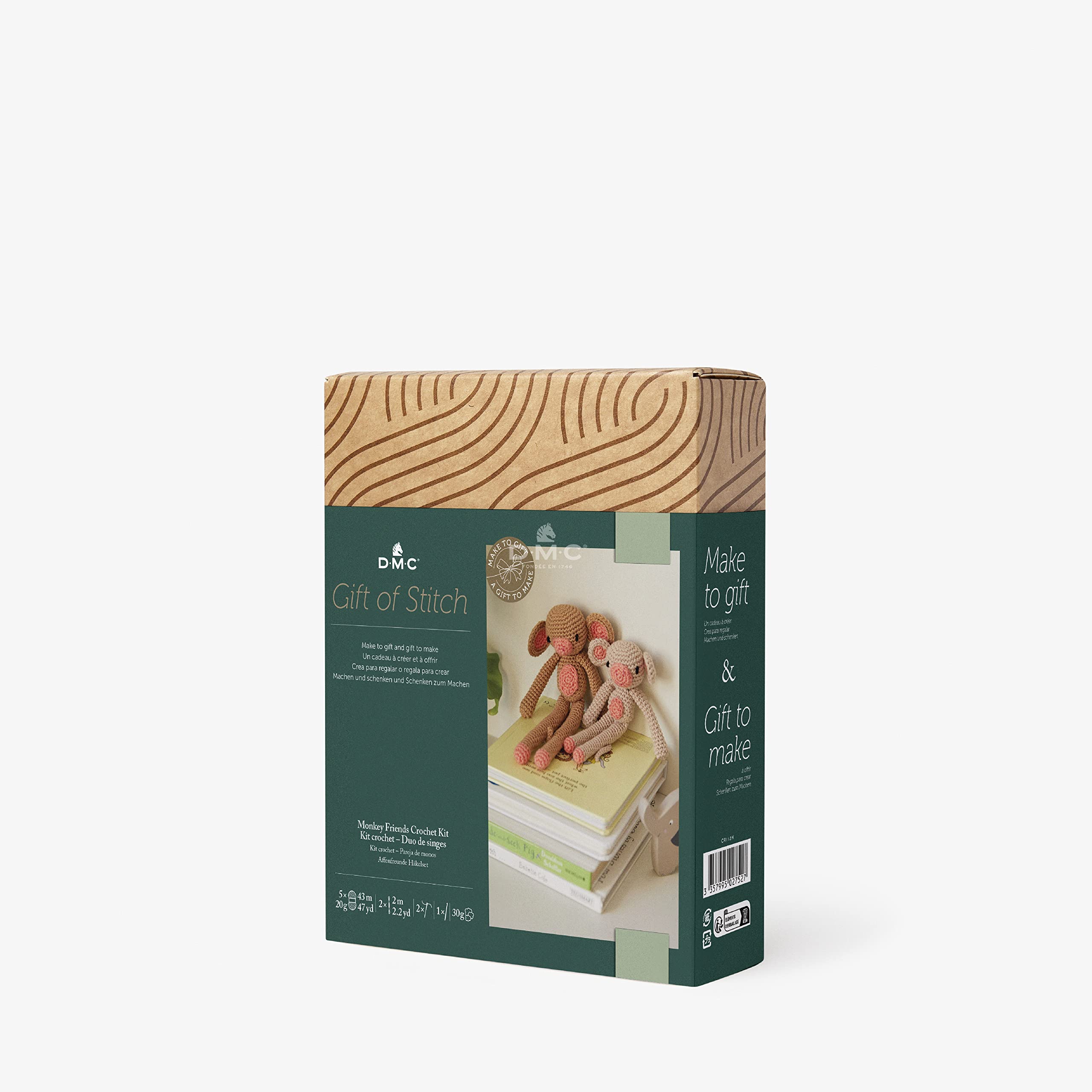 DMC Monkey Friends Crochet Kit