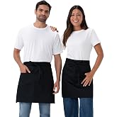 Chef Works Unisex Half Bistro Server Apron