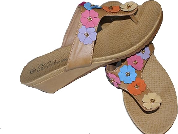 WOMENS ANIMAL SWISH SOFT BROWN MICRO SUEDE SURF LADIES FLIP FLOPS SIZE 3-8 | eBay