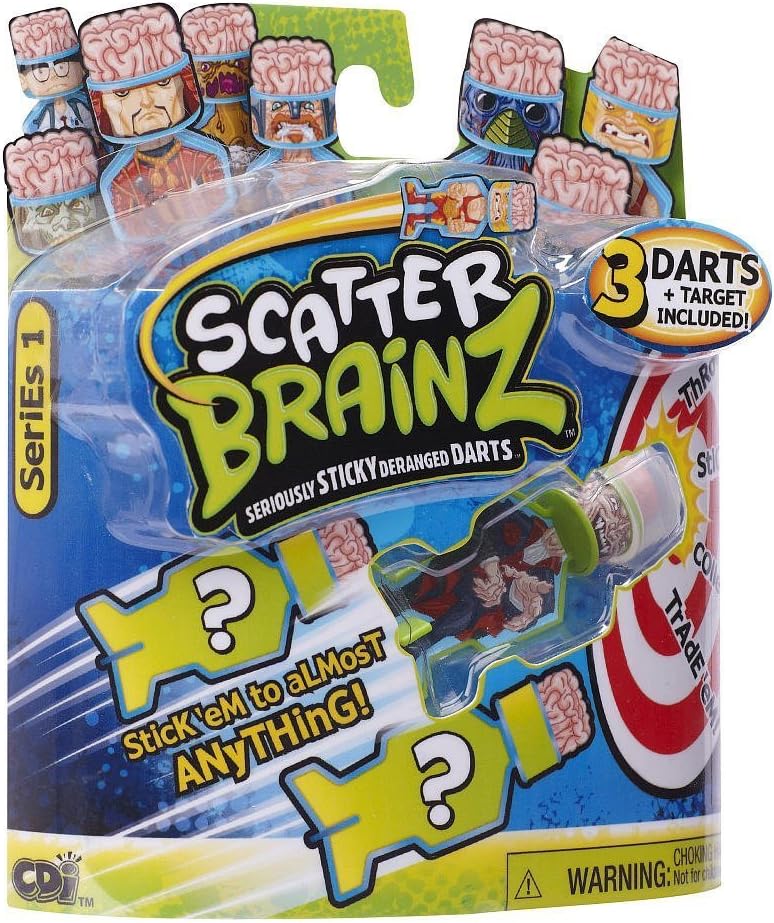 Scatter Brainz - Seriously Sticky Deranged Darts - Series 1