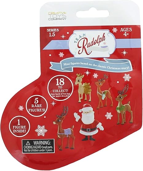 team rudolph mini figures