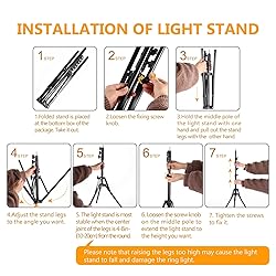 JJ JIANJIN Ring Light Kit:18"/45cm Outer 55W6700k