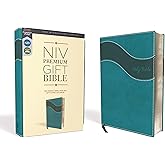 NIV, Premium Gift Bible, Leathersoft, Teal, Red Letter, Comfort Print: The Perfect Bible for Any Gift-Giving Occasion
