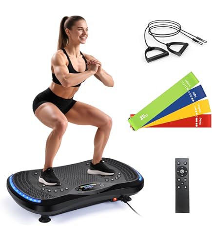 Amazon.com : Medic Therapeutics Special Edition Vibrating Fitness Platform  w/Bluetooth : Sports & Outdoors