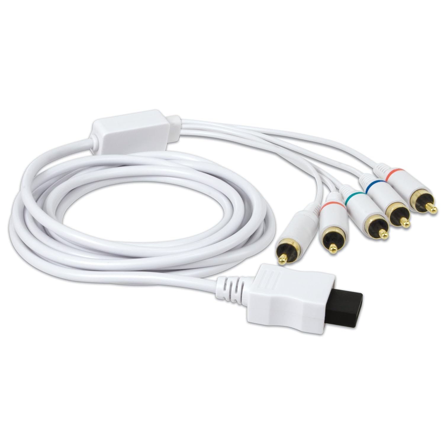 Wii Component Cable White Artist Not Provided Video Games
