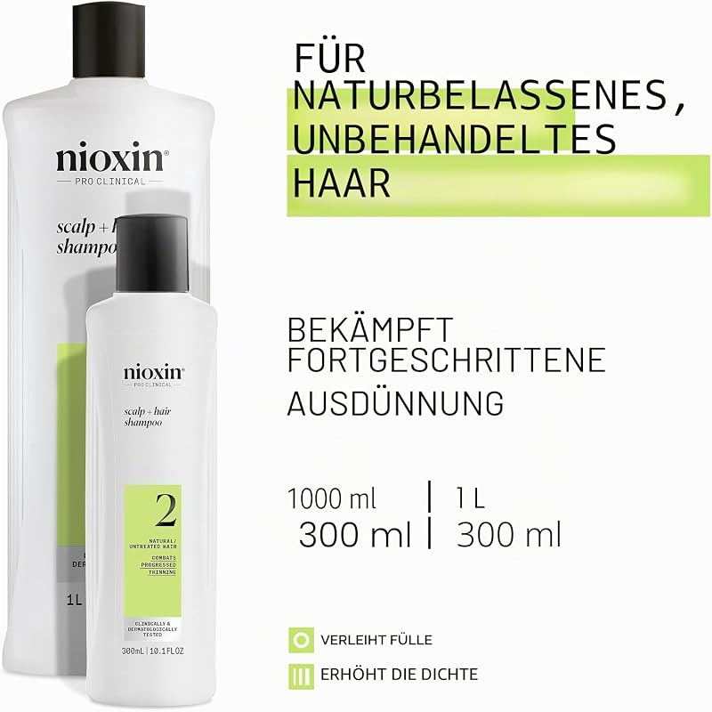 SYSTEM 2 Scalp + Hair stärkendes Shampoo (300ml)
