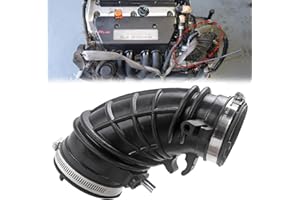 Dtomi Engine Air Intake Hose, Air Intake Duct Tube Boot Compatible With Honda Acura Vehicle CR-V 2.4L 2002-2004, RSX 2.0L 2002-2006 Replace# 17228-PNE-G00 17228PNEG00 696-031 HS0014