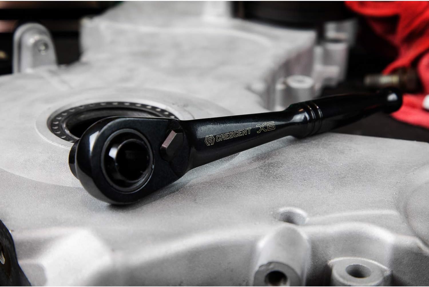 Crescent 20 Pc. 3/8" Drive Pass-Thru X6 Standard Spline Mechanics Tool Set - CX6PT20 - Socket Wrenches - 