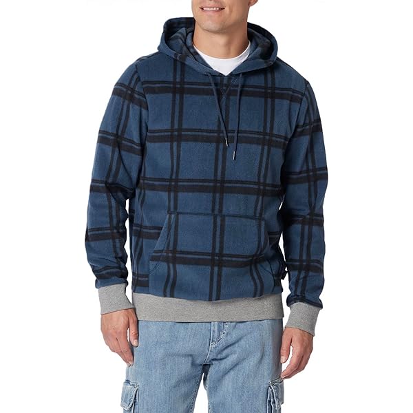 Amazon.com: Company 81 Men's Zip up Stripe Hoodie, Charcoal