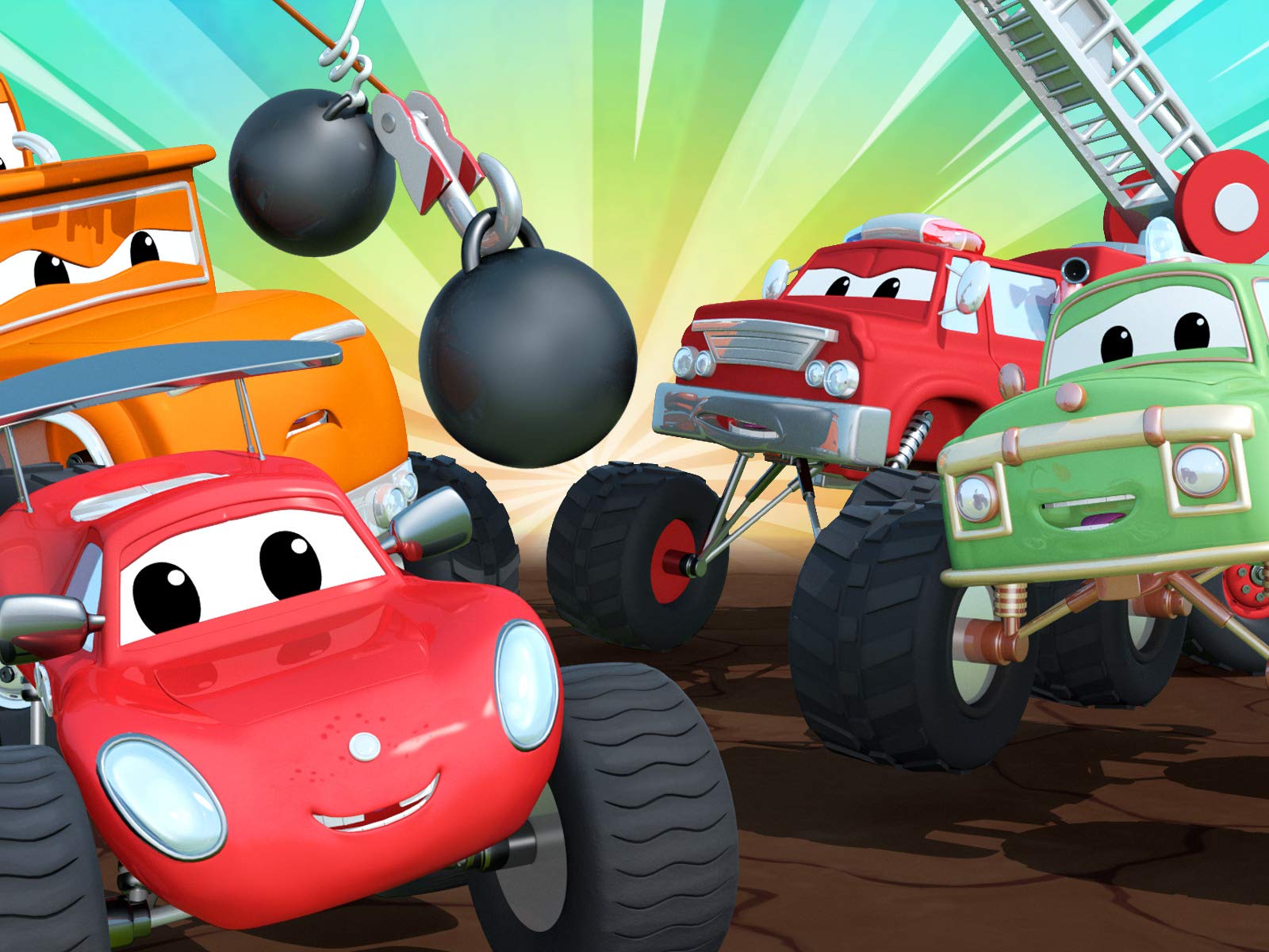 Watch Monster Trucks Truck Cartoon for Kids Prime Video