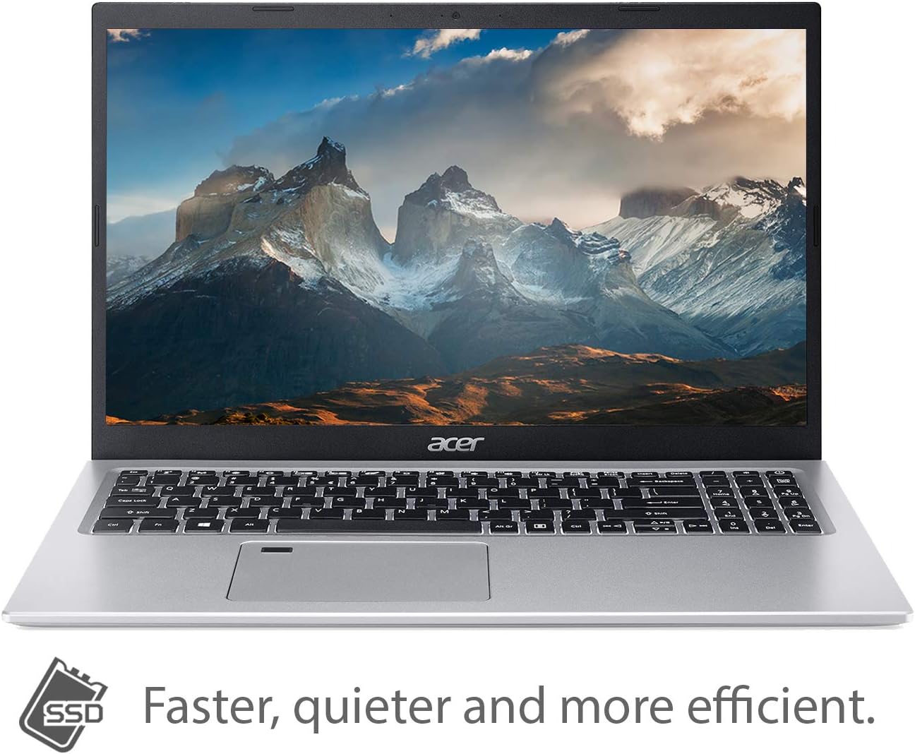 Acer Aspire 5 A515-56 15.6 inch Laptop - (Intel Core i5-1135G7, 8GB RAM, 1TB SSD, Full HD Display, Windows 10, Silver) - Amazon Exclusive - Image 5