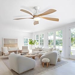 Sofucor 52" Smart Ceiling Fan, Indoor/Outdoor