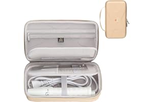 Aproca Hard Storage Protective Travel Case, for NuDerma Portable Handheld Skin Therapy Wand Machine and Accessories