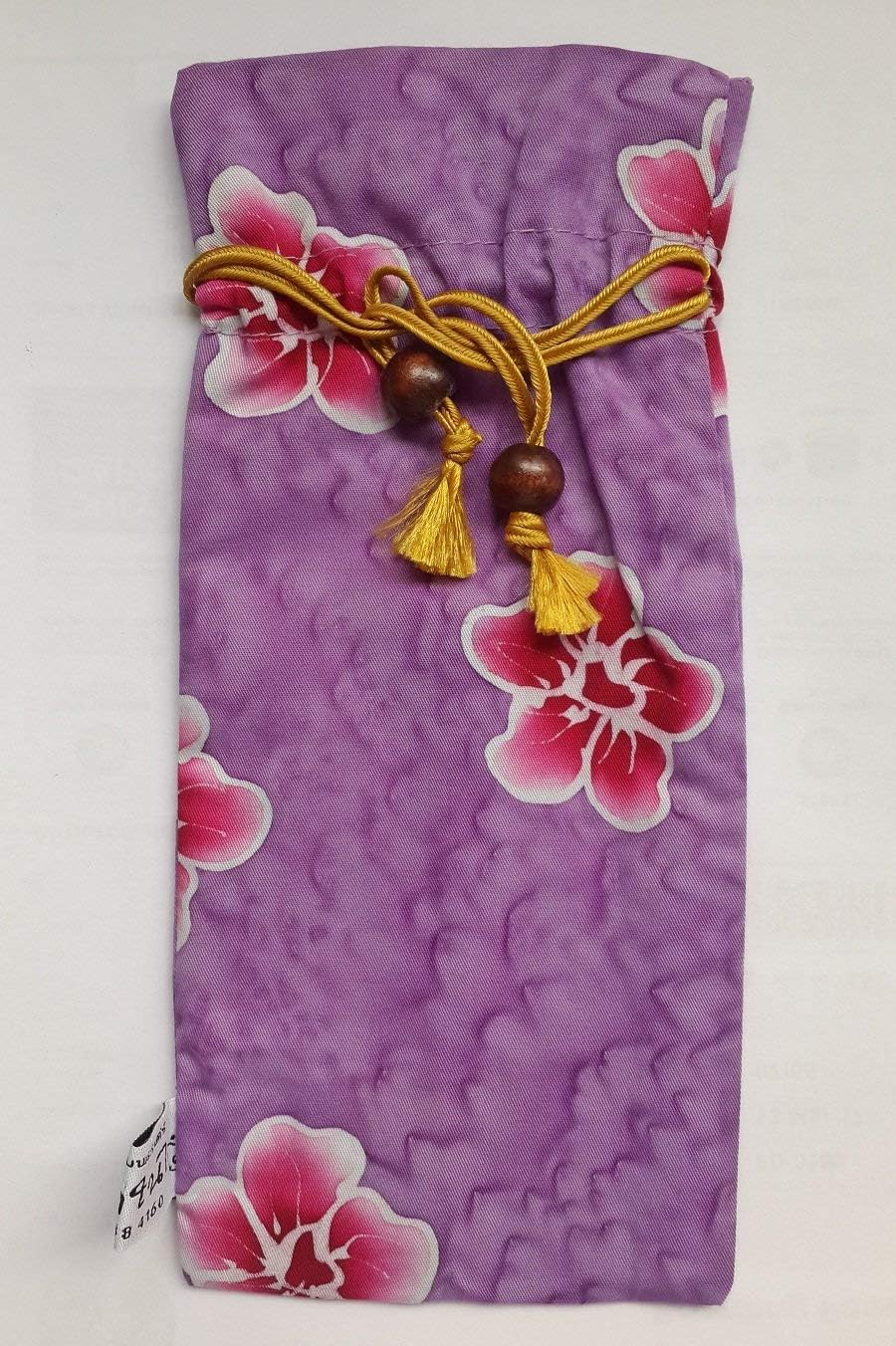 Handmade Batik Mobile Bag Pouch Accessories (PURPLE)