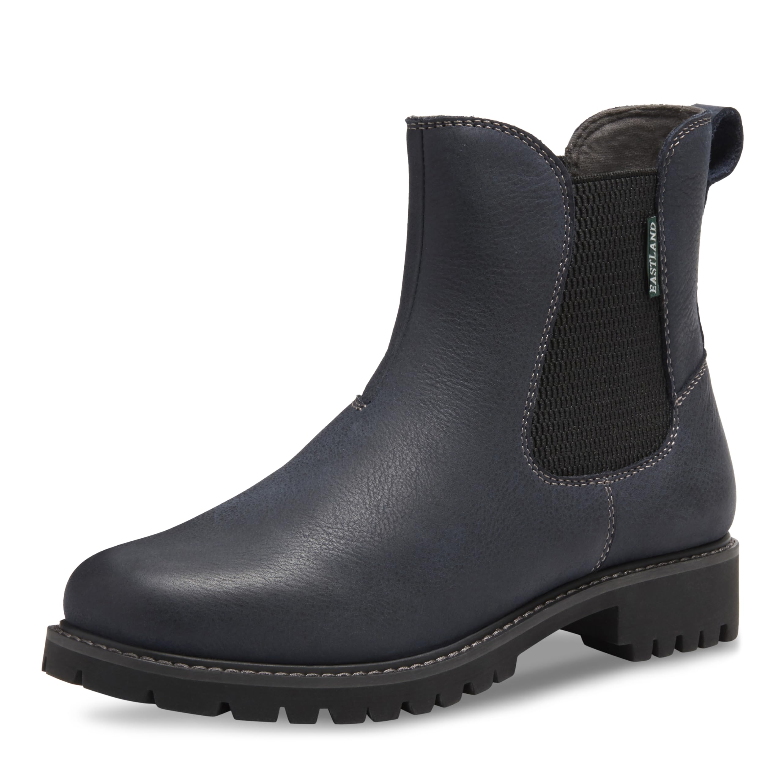 Eastland Women's IDA Chelsea Boot, Navy, 6 Image