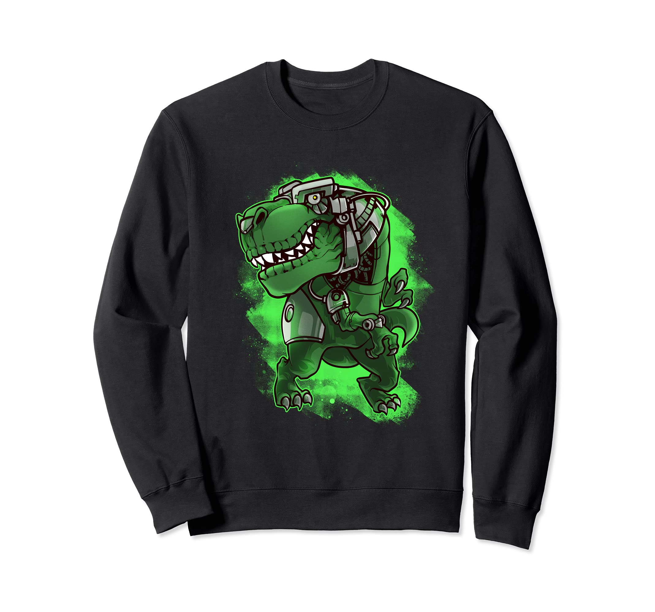 T-Rex Robotic Dino Future Dinosaur Lover Sweatshirt