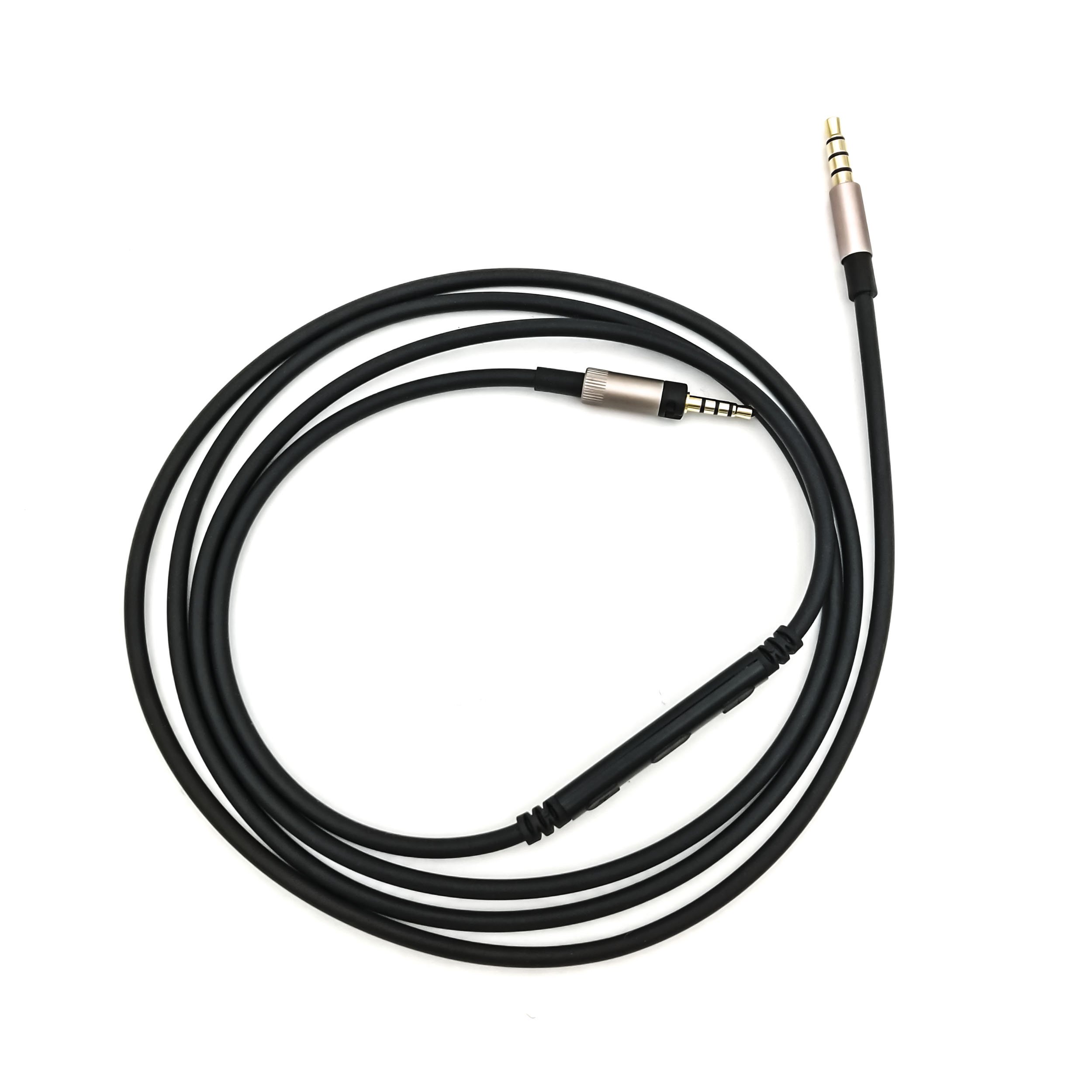 Replacement Cable Compatible with Sennheiser Momentum, Momentum 2.0, Sennheiser HD1 Headphones, Audio Cords Microphone/Remote/Volume Compatible with iPhone iPod ipad Apple Devices