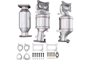 CIRconvert Catalytic Converter Compatible with Honda Pilot 2009-2015/Honda Accord, Odyssey, Ridgeline 2008-2017 3.5 & Acura MDX, RDX, TLX, TSX, TL, ZDX, RL 3.5/3.7L Catalytic Convertor (EPA Compliant)