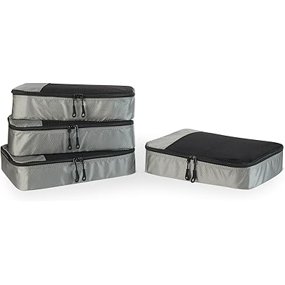 CUBERS グッズセット Amazon.com | Amazon Basics 8-Piece Packing Cube Set - 1 Large, 1