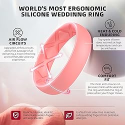 Egnaro Women's Bridal Rings Sets, Inner Arc