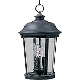 Maxim Lighting 3029CDBZ Dover DC-Three Light Outdoor Hanging Lantern in Mediterranean style-12 Inches Wide by 20 inches high