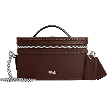 COACH Women's TRAIL BAG 15, Maple, Brown, One Size: Handbags