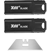 XW SK5 Replacement Blades for Scraper Utility Knife, Universal Utility Blades 50 pcs Pack