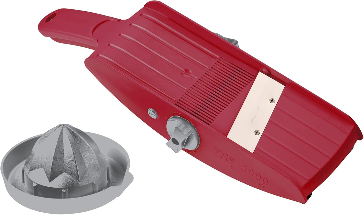 ORIGINAL TNS 3000 GEMÜSEHOBEL ALL IN ONE MADE IN GERMANY FARBE WEINROT