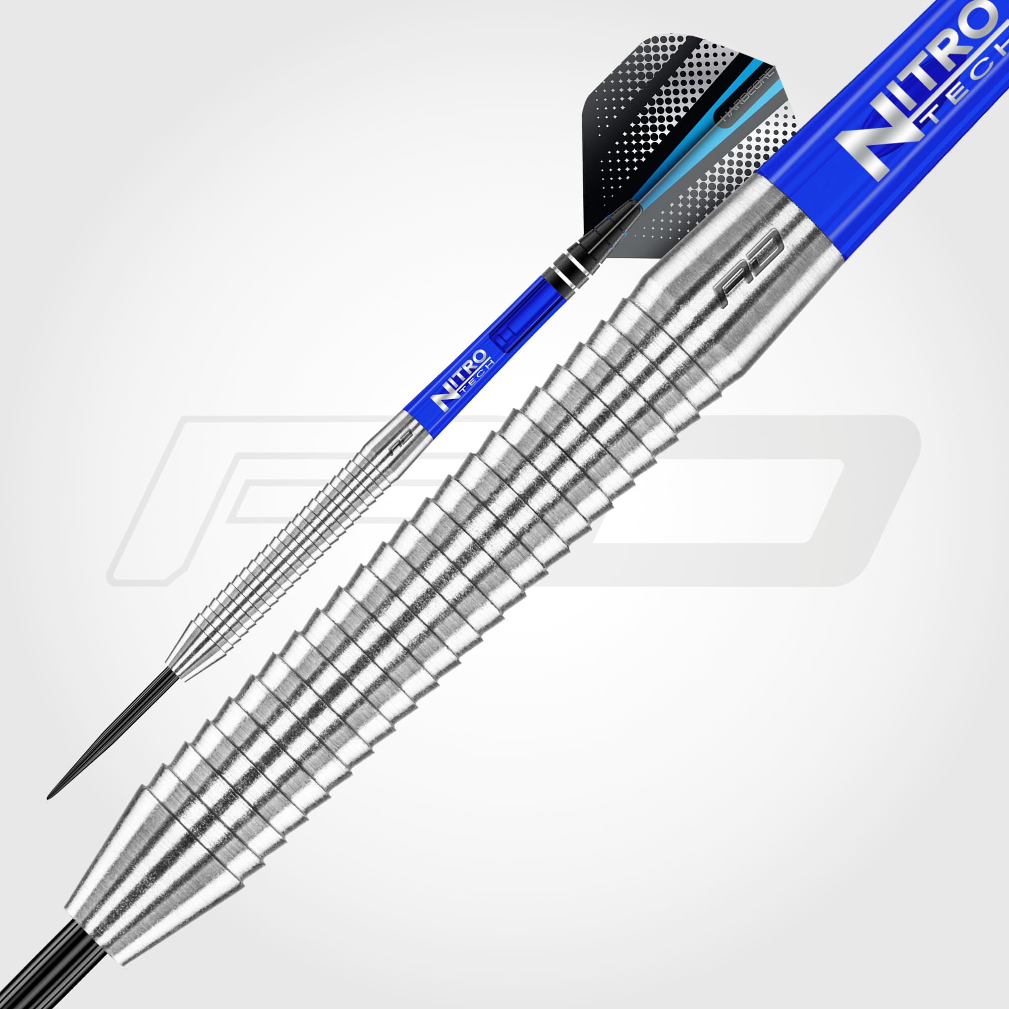 RED DRAGON Darts - Razor Edge Original 23g Dart Set | 85% Tungsten Dart Pfeile - Profi Steeldarts Dartpfeile inkl. Flüge & Schäfte 5