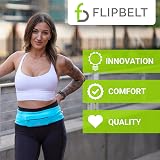 FlipBelt Zipper Running Belt for Phone and Small Accessories view 6